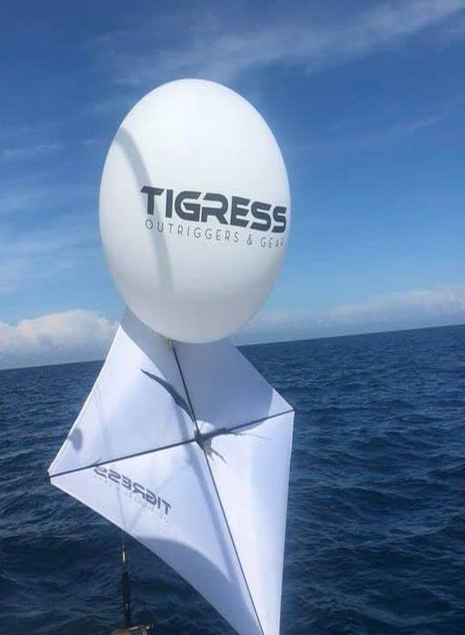 Tigress Premium Helium Balloons for Big Game Kite Fishing - Durable, Eco-Friendly, Complete Set for Shark, Wahoo, Mahi-Mahi, Tuna, and Sailfish - Image 2